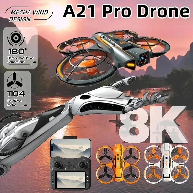 Jjrc Drone X12 - Orijinal A21 Pro Drone 4K Profesyonel