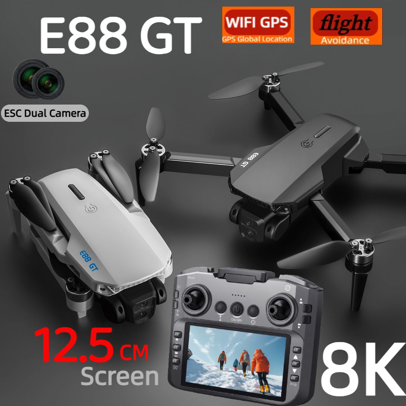 E88GT Drone 8K Profesyonel HD  - Jjrc Drone X12 incelemesi ve fiyatı